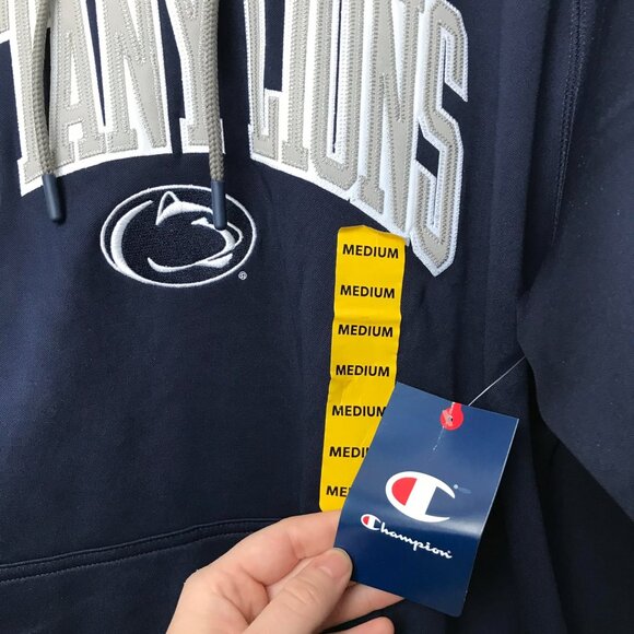 Penn State Nittany Lions Football Champion Medium Mens Pullover Sweater NWT - Picture 4 of 8